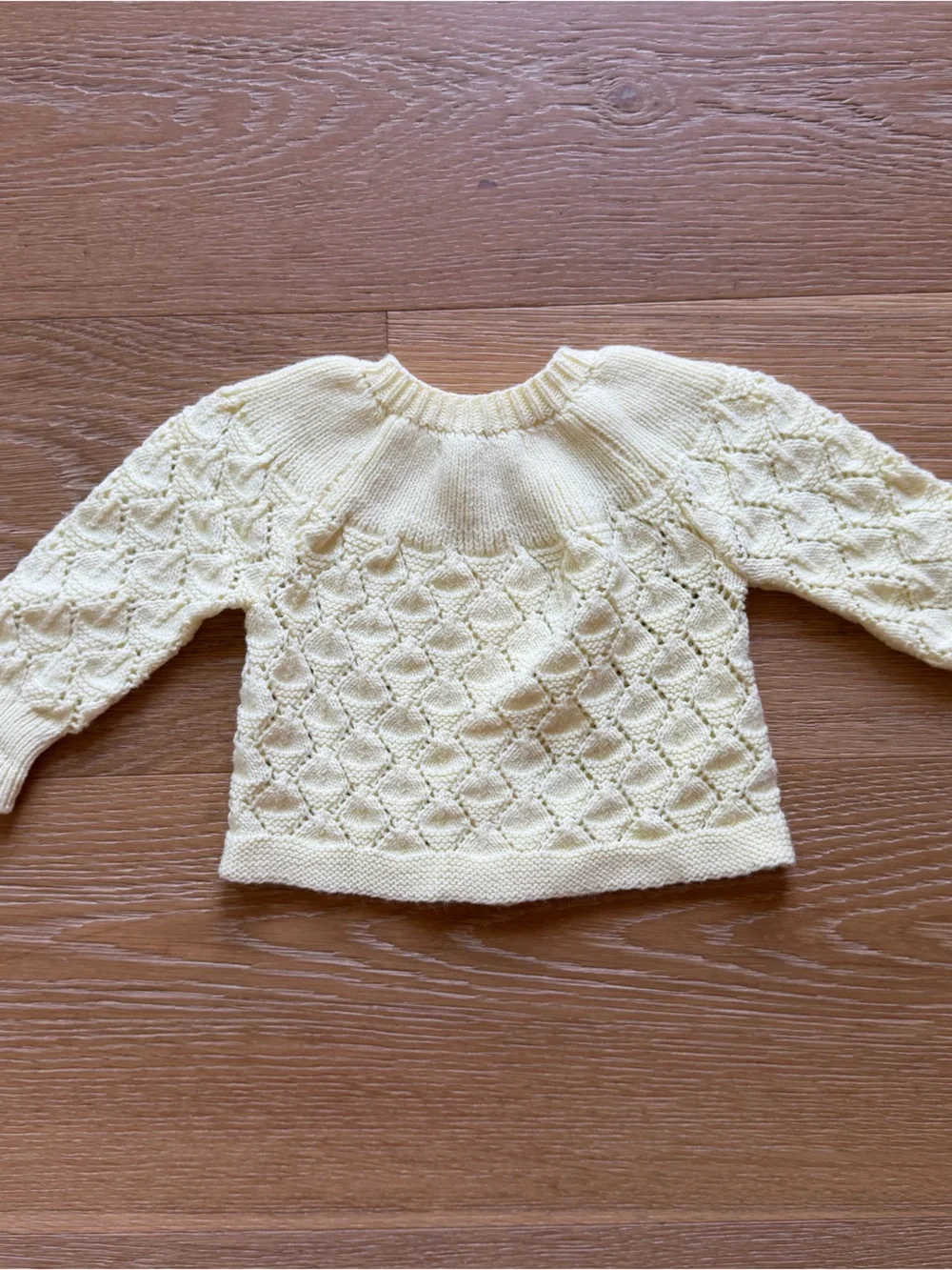 Made in Switzerland - Soft Knit baby yellow cardigan